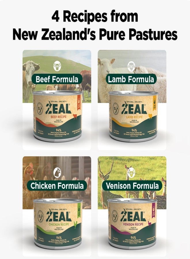 ZEAL New Zealand Wet Cat Food – High Protein, Grain-Free with Superfoods (Chicken & Salmon, 6oz Can, 12-Pack) - Image 5